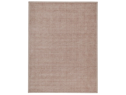 Modern / Contemporary hand-knotted wool rug in Pink, 9'1" x 12' — SKU O091697