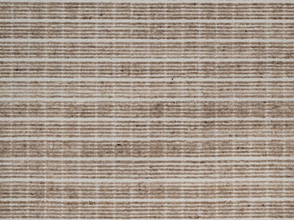 Brown 9'0" x 12'0" Modern and Contemporary Handloom Wool Rug - Sku: O091708