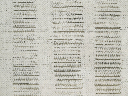Modern / Contemporary hand-knotted wool runner in Ivory, 2'6" x 9'11" — SKU O091727 (view 5)