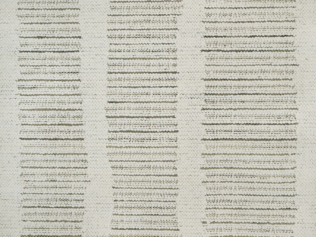 Modern / Contemporary hand-knotted wool rug in Ivory, 5'9" x 5'9" — SKU O091738 (view 5)