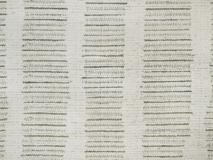 Modern / Contemporary hand-knotted wool rug in Ivory, 4'11" x 4'11" — SKU O091740 (view 5)