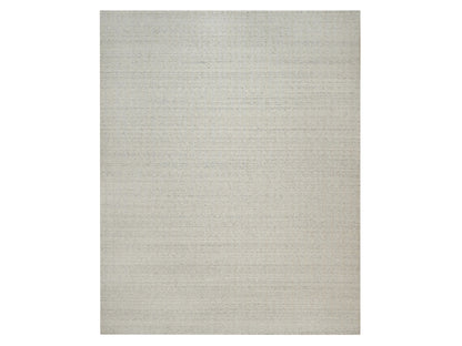 Ivory 11'11" x 15'0" Modern / Contemporary Handloom Wool Rug - Sku: O091773