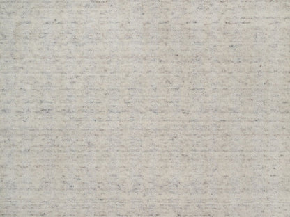 Ivory 11'11" x 15'0" Modern and Contemporary Handloom Wool Rug - Sku: O091773