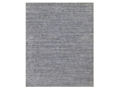 Modern / Contemporary hand-knotted wool rug in Gray, 8' x 10' — SKU O091806