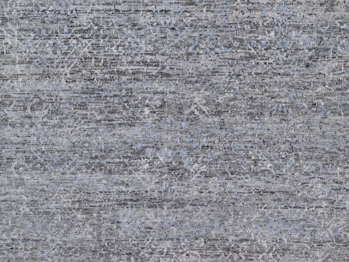 Modern / Contemporary hand-knotted wool rug in Gray, 8' x 10' — SKU O091806 (view 8)