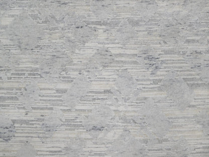 Modern / Contemporary hand-knotted wool rug in Gray, 8' x 10'2" — SKU O091819 (view 8)