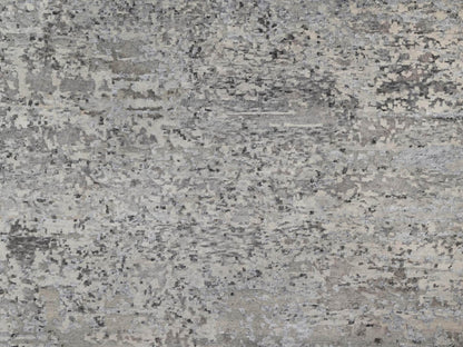 Modern / Contemporary hand-knotted wool rug in Ivory, 8' x 10'2" — SKU O091851 (view 8)