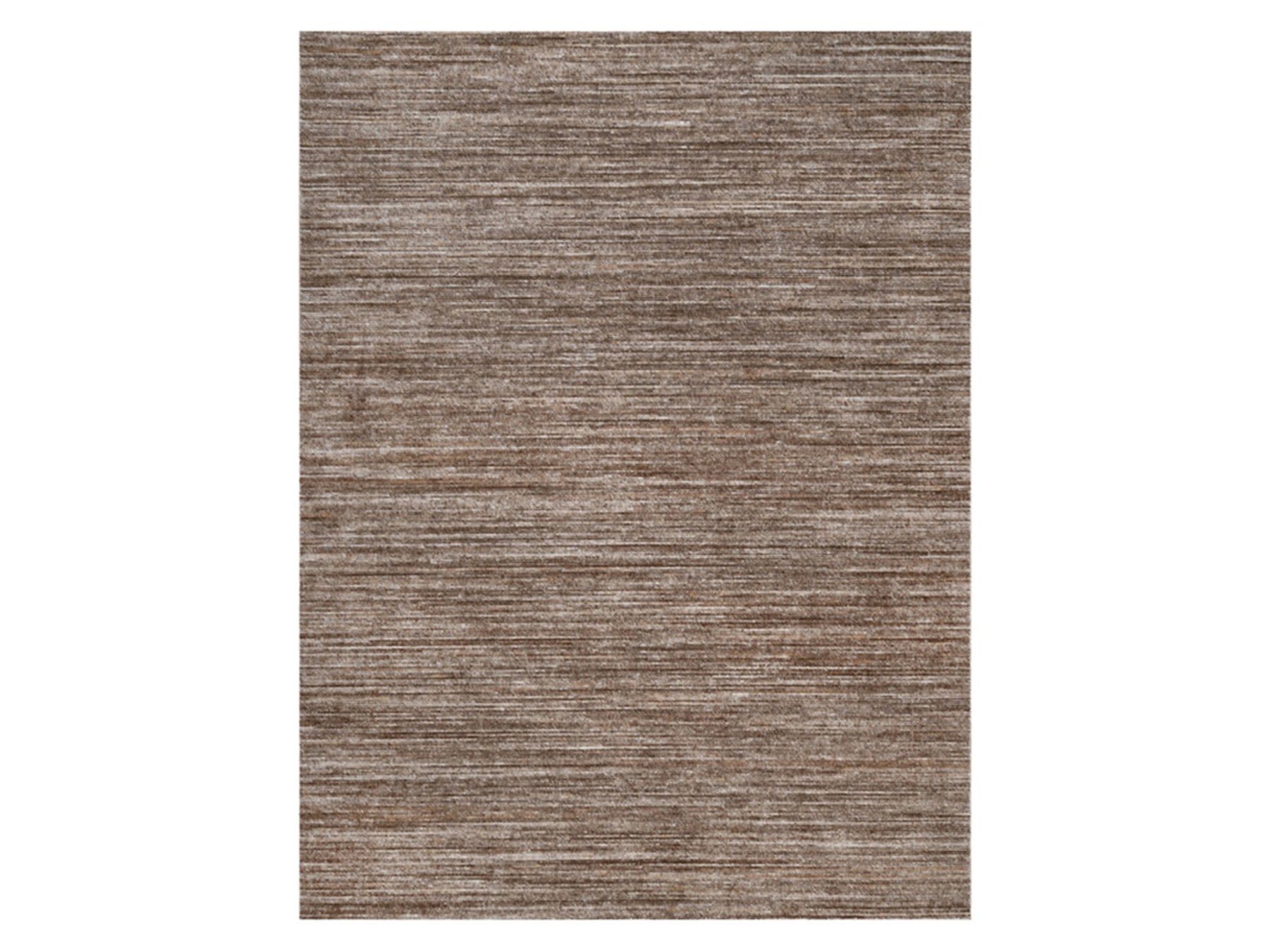 Brown 9'0" x 12'1" Modern and Contemporary Handloom Polyester Rug - Sku: O091881