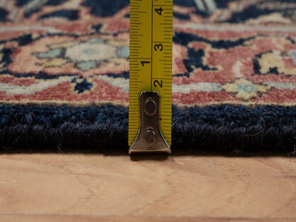 Blue 2'7" x 10'2" Heriz Hand knotted Wool Rug - Sku: O091933