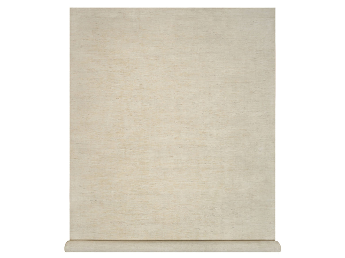 Gabbeh Modern / Contemporary hand-knotted wool rug in Ivory, 14'10" x 22'8" — SKU O091955