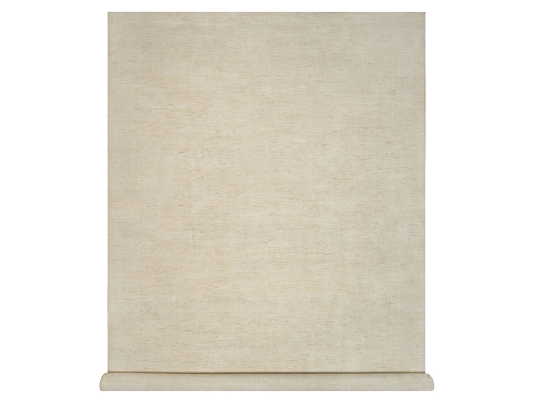 Gabbeh Modern / Contemporary hand-knotted wool rug in Ivory, 14'10" x 22'8" — SKU O091955