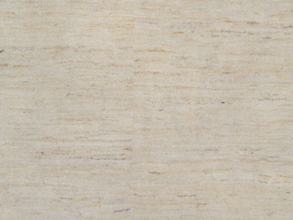 Gabbeh Modern / Contemporary hand-knotted wool rug in Ivory, 14'10" x 22'8" — SKU O091955 (view 8)