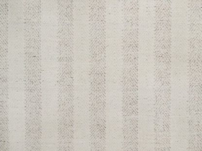 Modern / Contemporary hand-knotted wool rug in Ivory & Chocolate Brown, 9'1" x 12' — SKU O092150 (view 8)