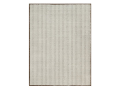 Ivory 9'1" x 12'0" Modern and Contemporary Hand knotted Wool Rug - Sku: O092152