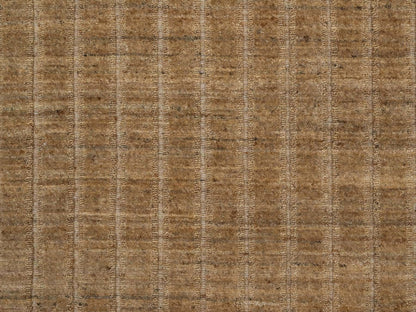 Brown 8'0" x 8'0" Modern and Contemporary Handloom Wool Rug - Sku: O092167