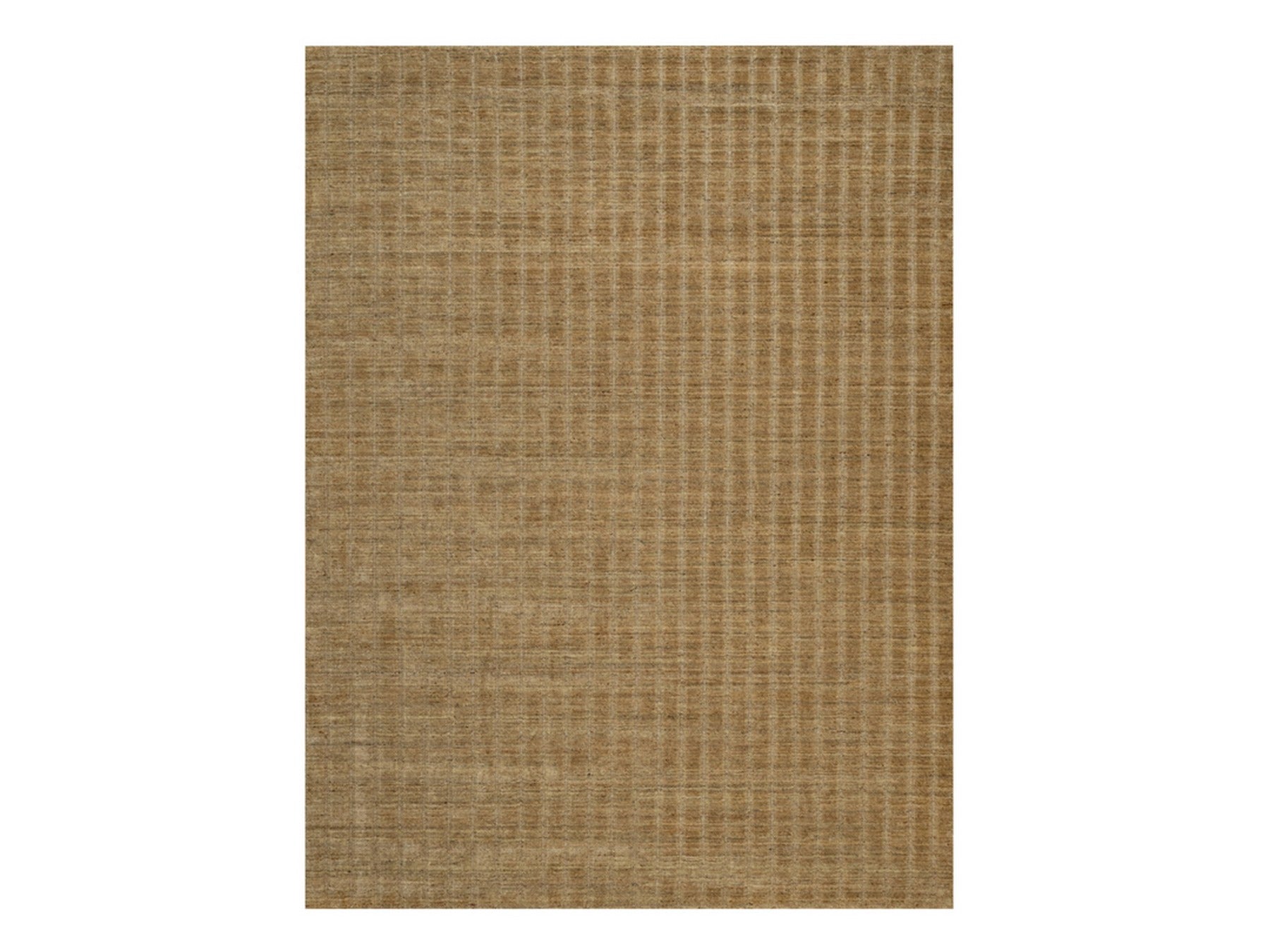 Brown 9'1" x 12'0" Modern and Contemporary Handloom Wool Rug - Sku: O092170