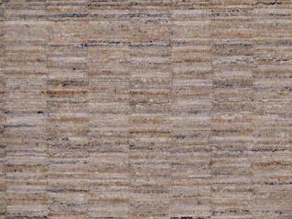 Brown 5'0" x 5'0" Modern and Contemporary Handloom Polyester Rug - Sku: O092176