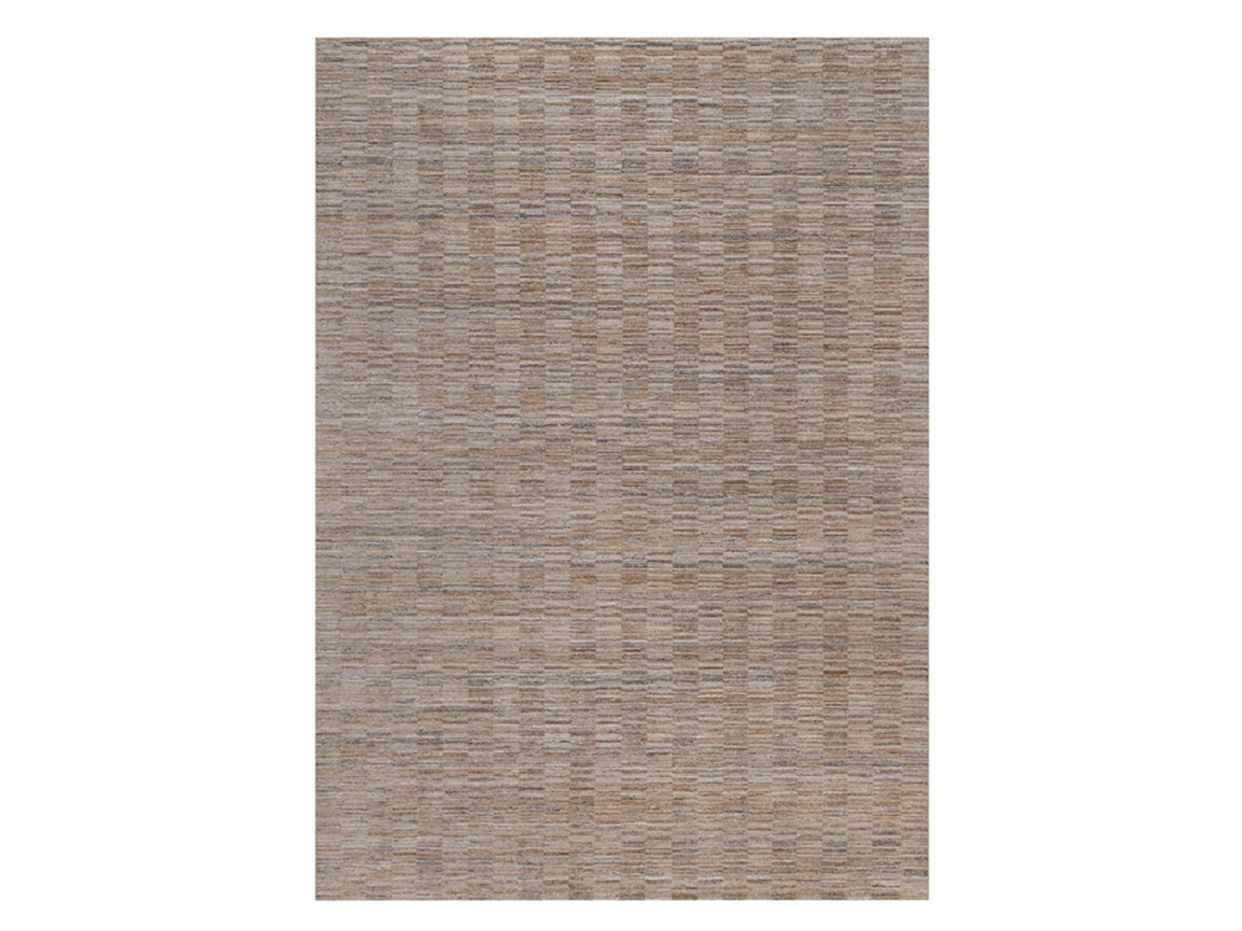 Brown 10'0" x 14'1" Modern and Contemporary Handloom Polyester Rug - Sku: O092178