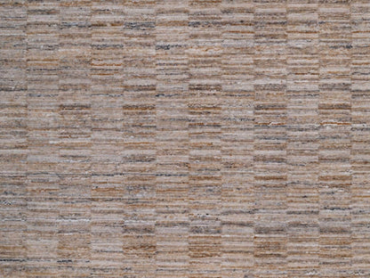 Brown 10'0" x 14'1" Modern and Contemporary Handloom Polyester Rug - Sku: O092178