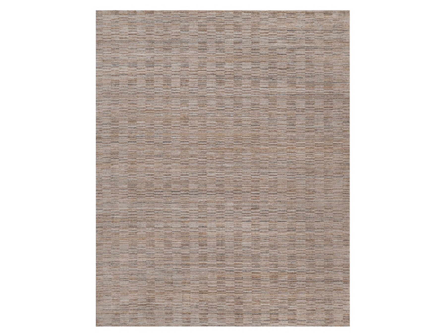 Brown 12'1" x 15'0" Modern and Contemporary Handloom Polyester Rug - Sku: O092186