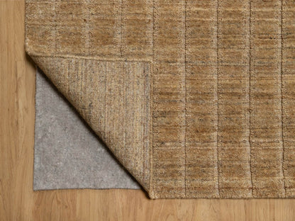 Brown 9'11" x 14'0" Modern and Contemporary Handloom Wool Rug - Sku: O092192