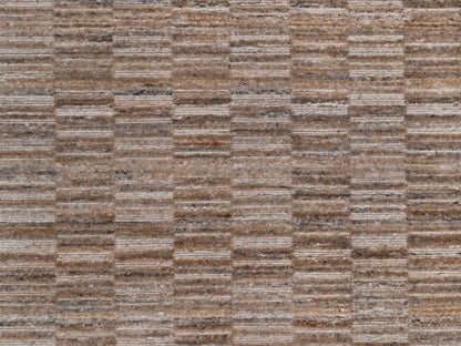 Brown 8'1" x 10'0" Modern and Contemporary Handloom Polyester Rug - Sku: O092196