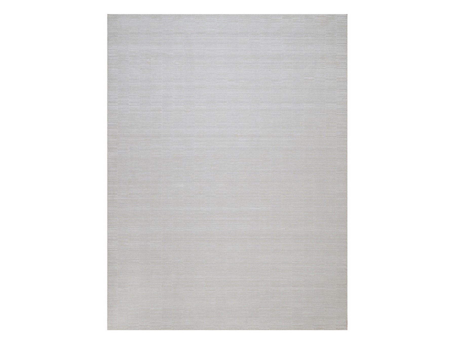 Modern / Contemporary hand-knotted polyester rug in Ivory, 9'1" x 12'1" — SKU O092205
