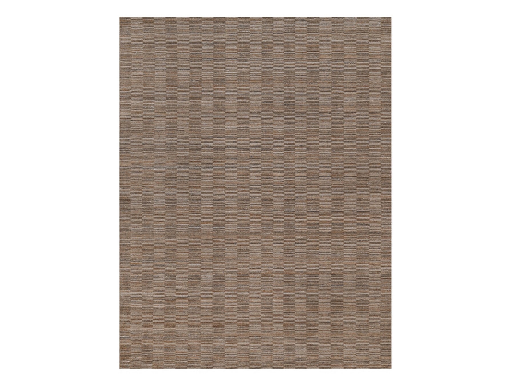 Brown 9'1" x 12'0" Modern and Contemporary Handloom Polyester Rug - Sku: O092230