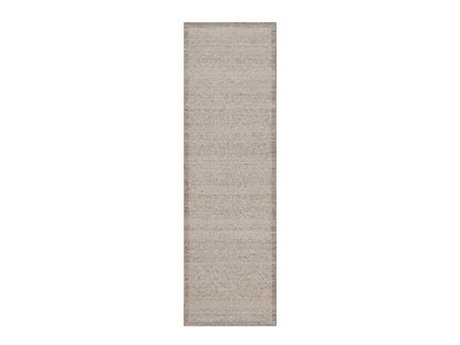 Brown 2'5" x 8'2" Modern and Contemporary Hand knotted Wool Rug - Sku: O092234