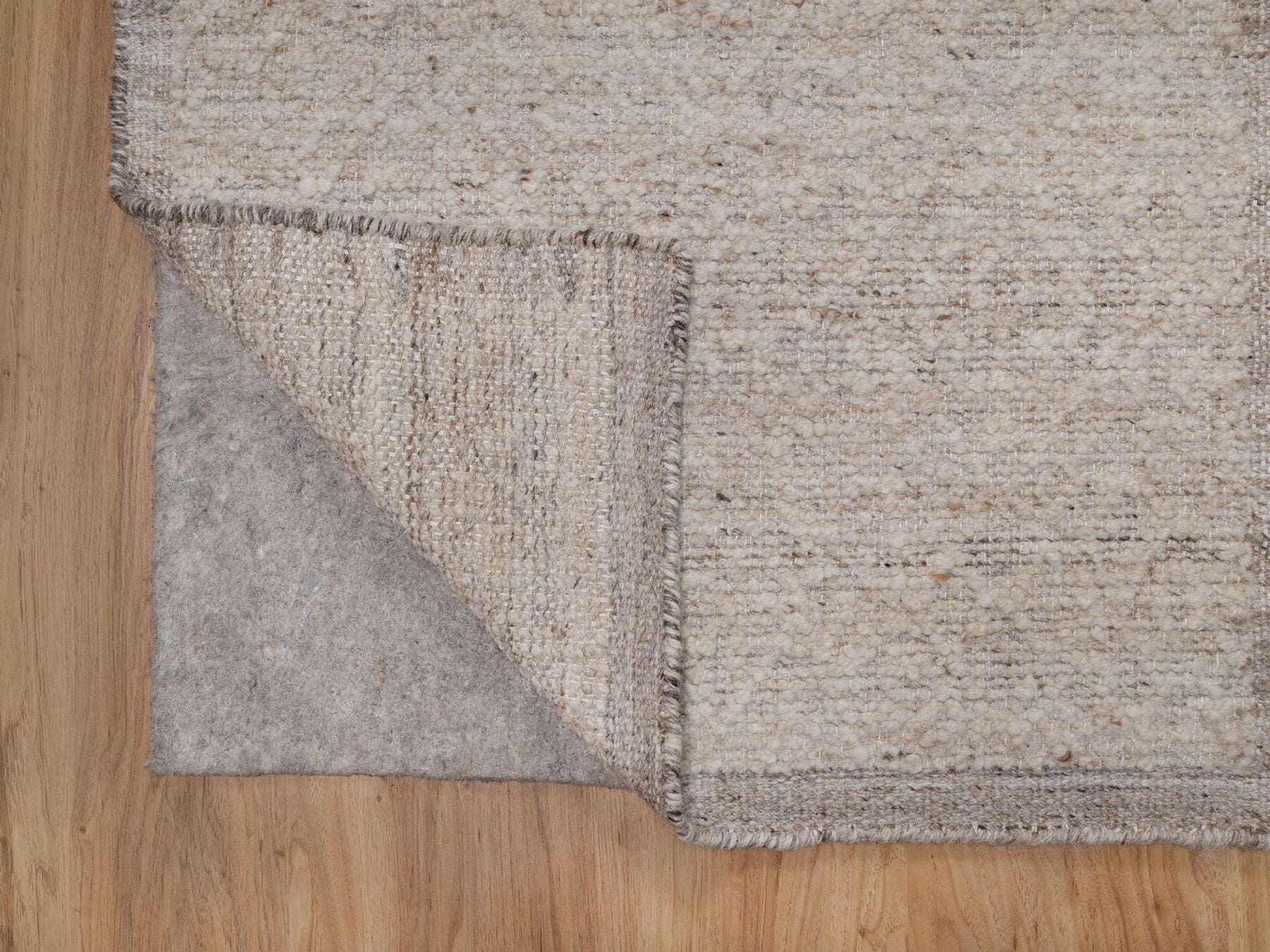 Modern / Contemporary hand-knotted wool runner in Brown, 2'5" x 8'2" — SKU O092234 (view 3)