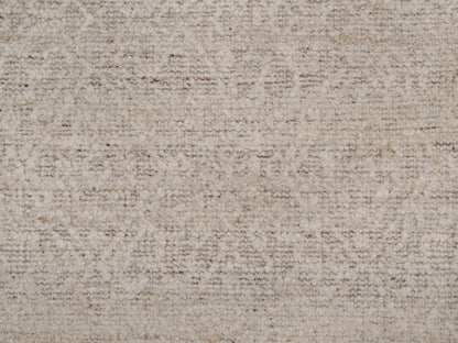 Brown 2'5" x 8'2" Modern and Contemporary Hand knotted Wool Rug - Sku: O092234