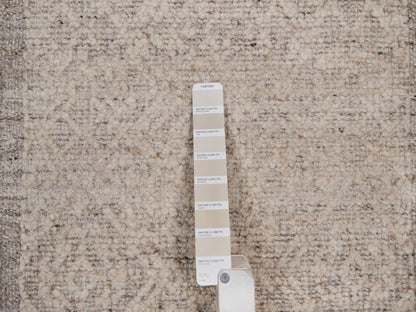 Brown 2'0" x 3'1" Modern and Contemporary Hand knotted Wool Rug - Sku: O092237