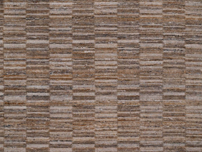 Brown 8'0" x 8'0" Modern and Contemporary Handloom Polyester Rug - Sku: O092240