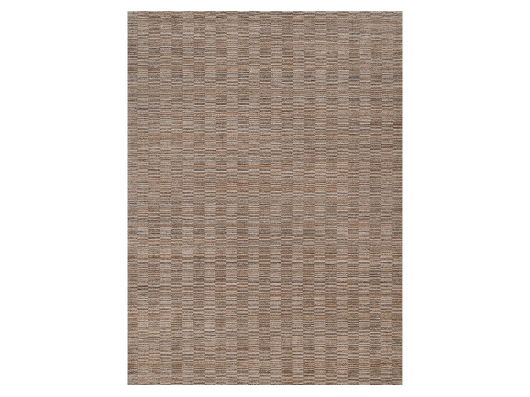 Brown 10'2" x 14'0" Modern and Contemporary Handloom Polyester Rug - Sku: O092242