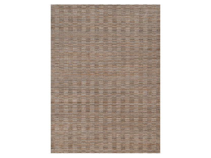 Brown 10'2" x 14'0" Modern and Contemporary Handloom Polyester Rug - Sku: O092242