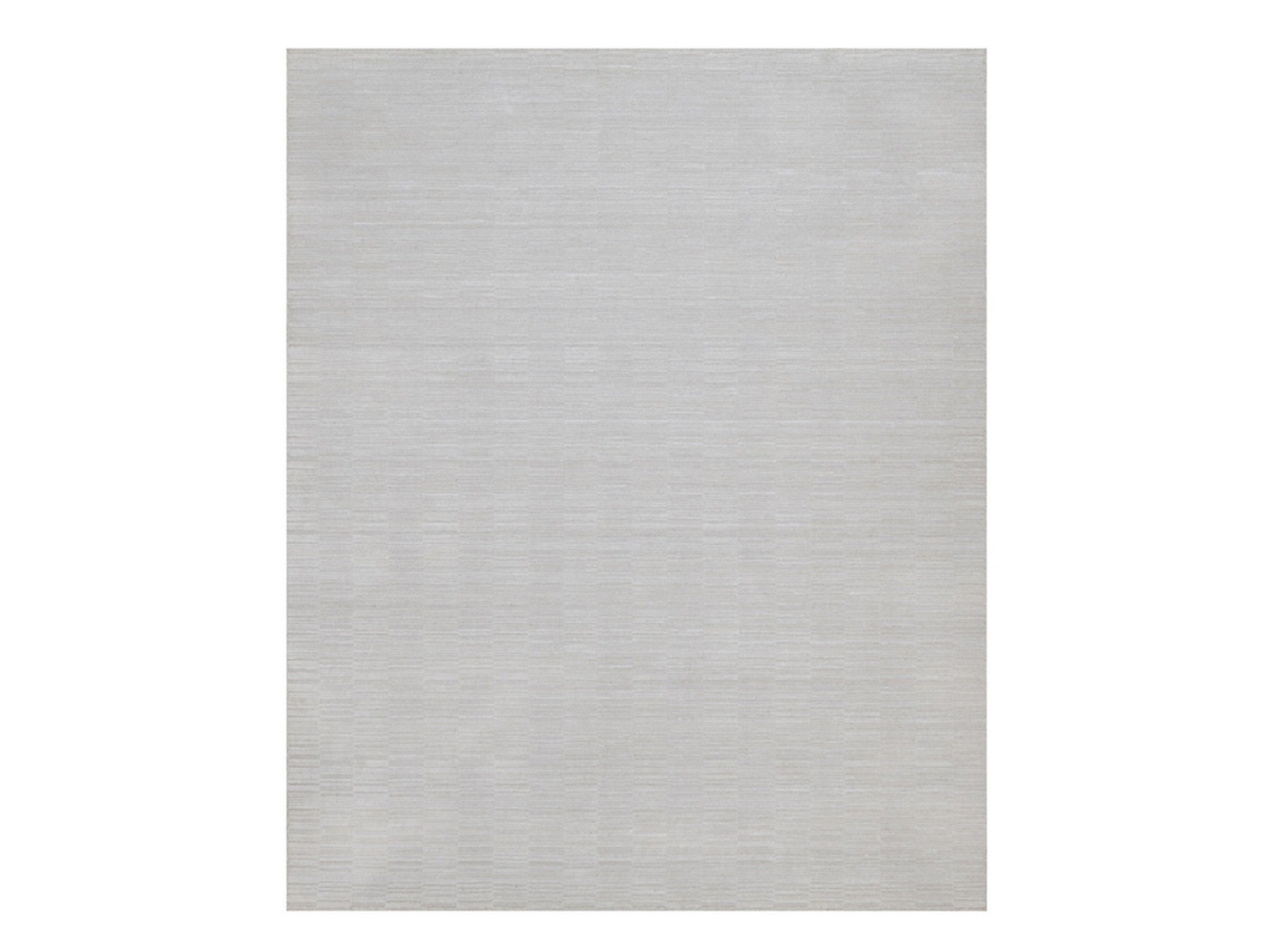 Modern / Contemporary hand-knotted polyester rug in Ivory, 8' x 10' — SKU O092244