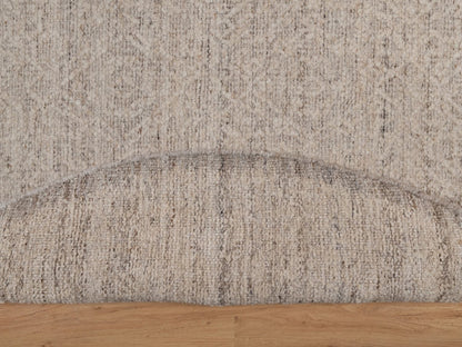 Brown 5'10" x 5'10" Modern and Contemporary Hand knotted Wool Rug - Sku: O092245