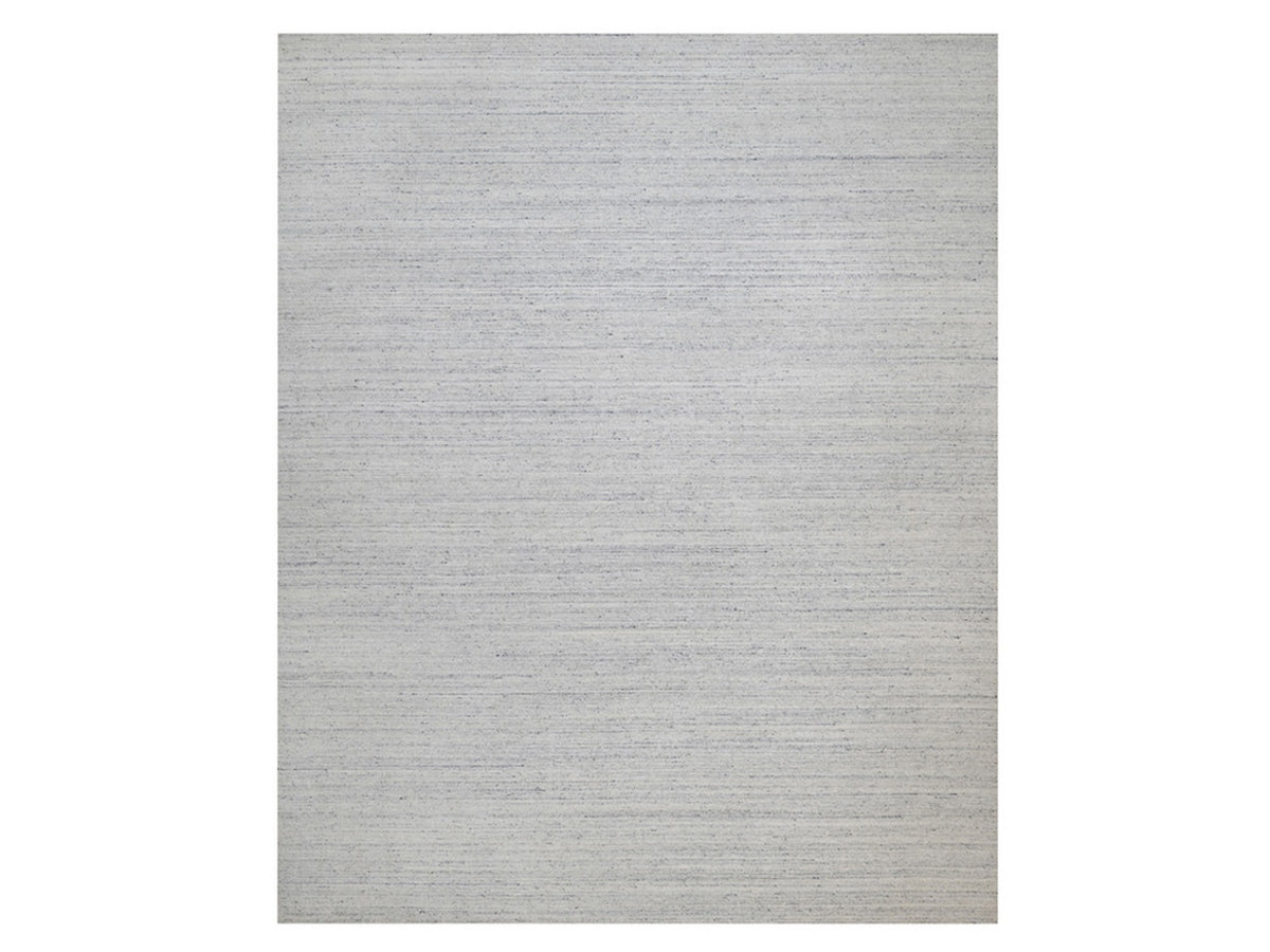 Modern / Contemporary hand-knotted wool rug in Gray, 12' x 15' — SKU O092267