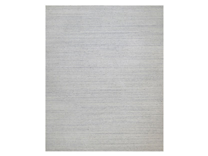 Modern / Contemporary hand-knotted wool rug in Gray, 12' x 15' — SKU O092267