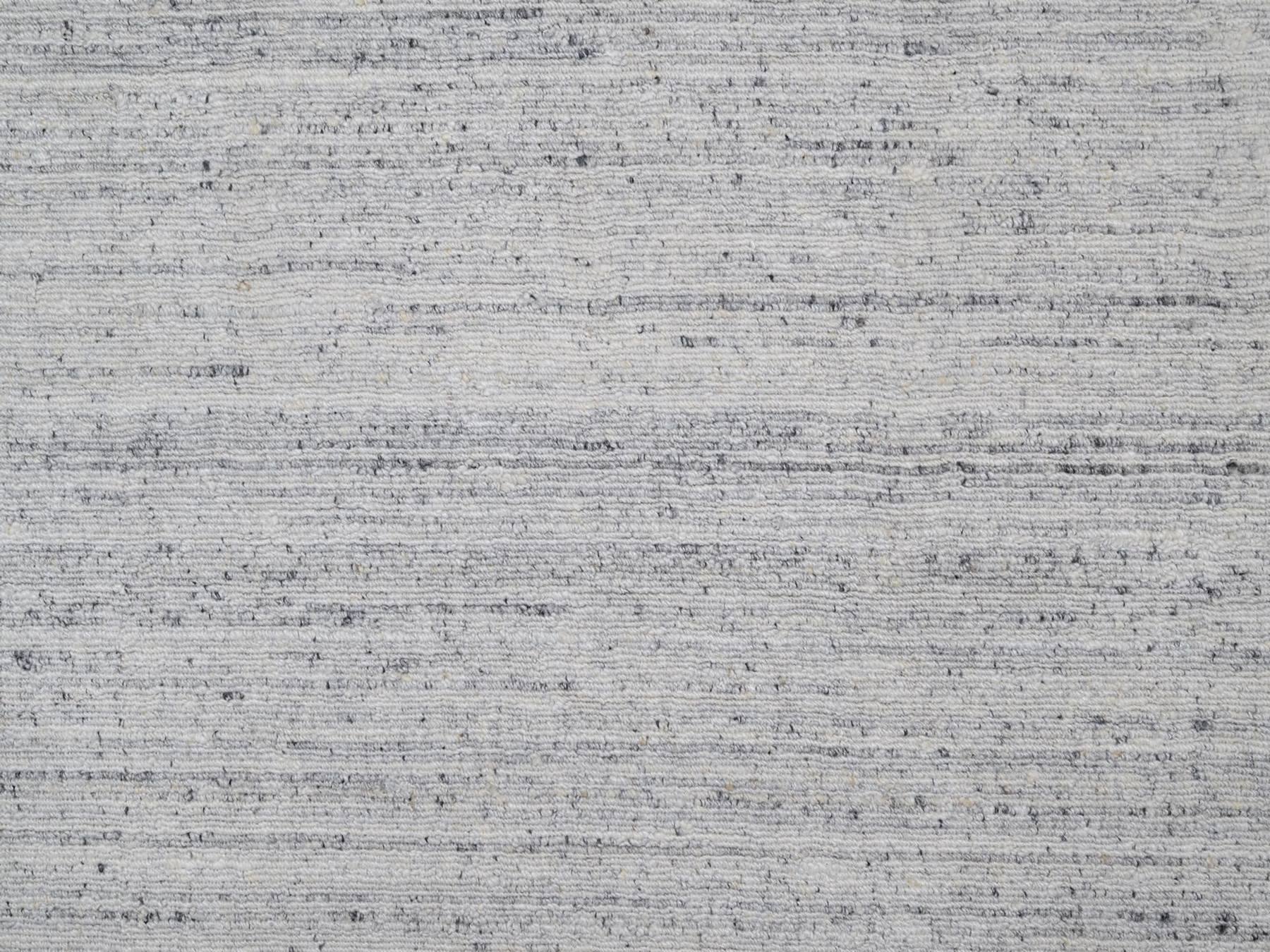 Modern / Contemporary hand-knotted wool rug in Gray, 12' x 15' — SKU O092267 (view 8)