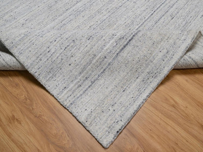 Modern / Contemporary hand-knotted wool rug in Gray, 6'1" x 9'1" — SKU O092268 (view 6)