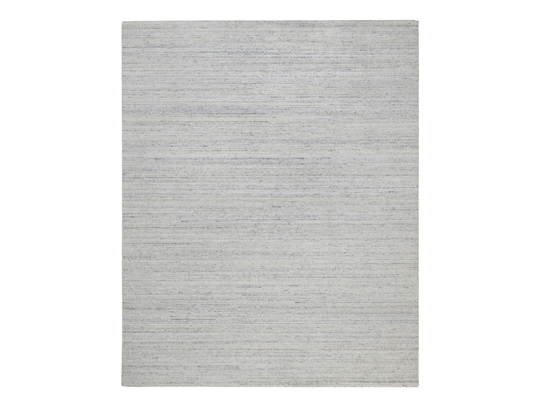 Modern / Contemporary hand-knotted wool rug in Gray, 8'1" x 9'11" — SKU O092269
