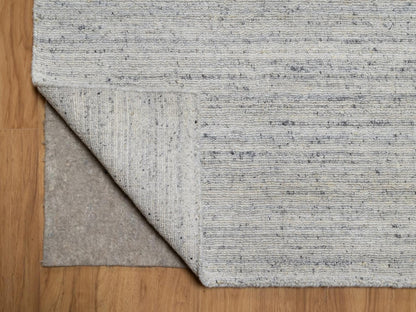 Modern / Contemporary hand-knotted wool rug in Gray, 8'1" x 9'11" — SKU O092269 (view 4)