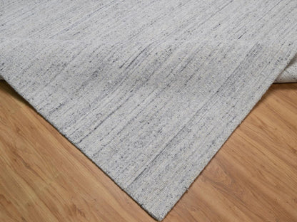 Modern / Contemporary hand-knotted wool rug in Gray, 8'1" x 9'11" — SKU O092269 (view 6)