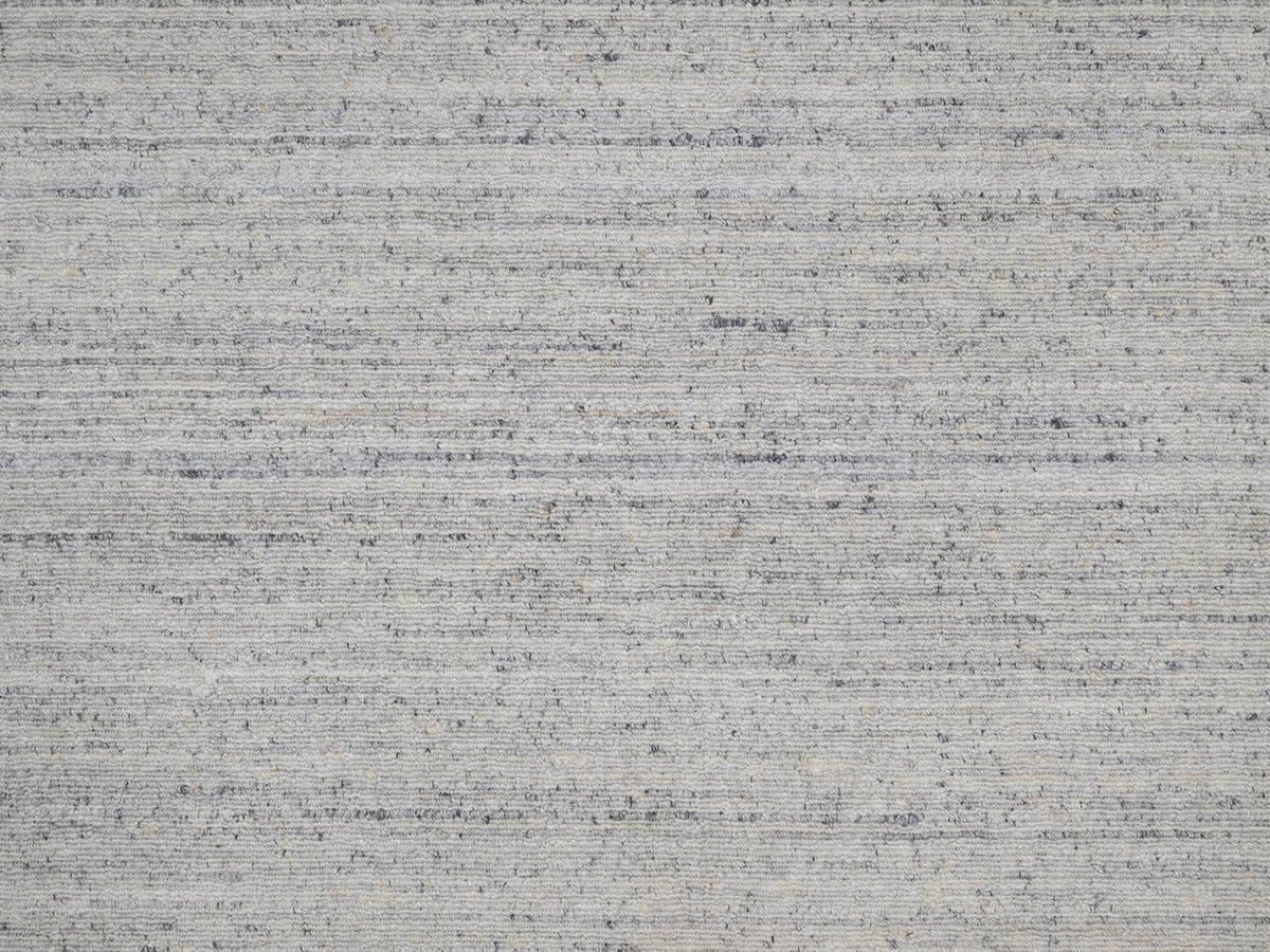 Modern / Contemporary hand-knotted wool rug in Gray, 8'1" x 9'11" — SKU O092269 (view 8)