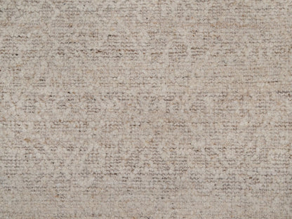 Brown 2'6" x 8'0" Modern and Contemporary Hand knotted Wool Rug - Sku: O092274
