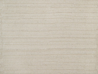 Modern / Contemporary hand-knotted wool rug in Ivory, 5' x 5' — SKU O092276 (view 5)