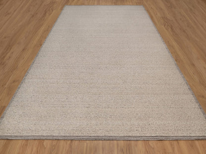 Brown 10'1" x 14'0" Modern and Contemporary Hand knotted Wool Rug - Sku: O092292
