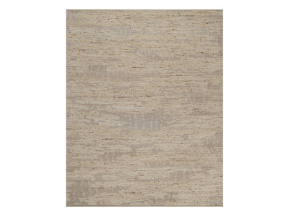 Modern / Contemporary hand-knotted wool rug in Ivory, 8'1" x 10'2" — SKU O092293