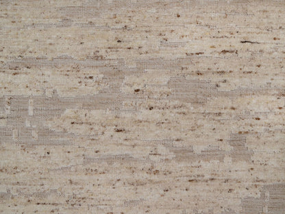 Modern / Contemporary hand-knotted wool rug in Ivory, 7'10" x 7'10" — SKU O092294 (view 8)